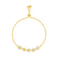 Zircon flower bracelet - KKscollecation