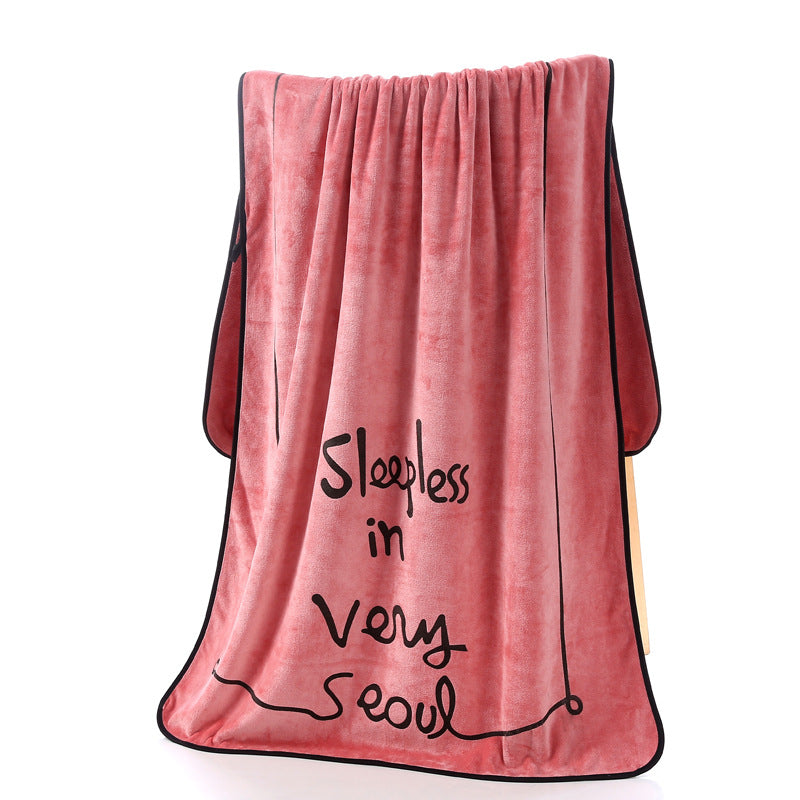 Microfiber Printed Large Bath Towel Beach Towel