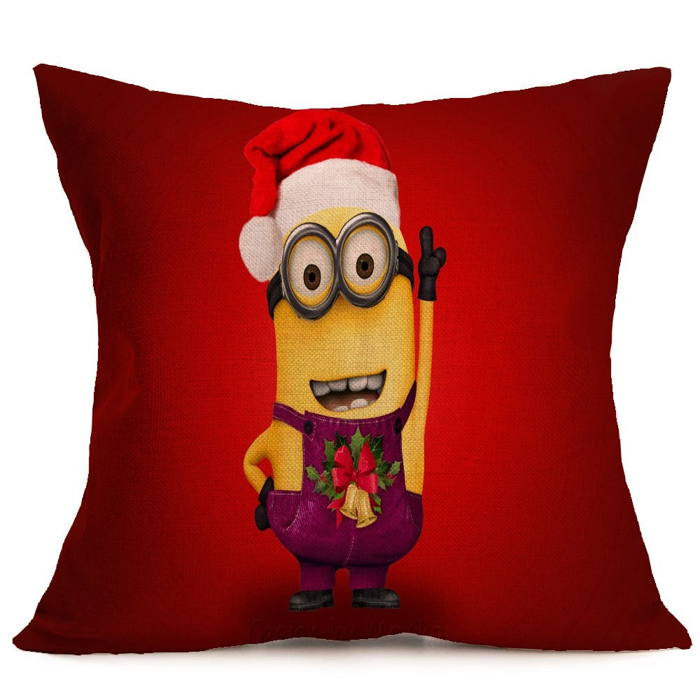 Christmas festive pattern car sofa pillow pillowcase - KKscollecation