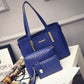 Lady bag spring 2021 European female bag leather braided composite bag three piece shoulder diagonal handbag