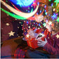 Kids Star Night Light, 360-Degree Rotating Star Projector, 4 LEDs 8 Colors Changing Desk Lamp For Children Birthday. - KKscollecation