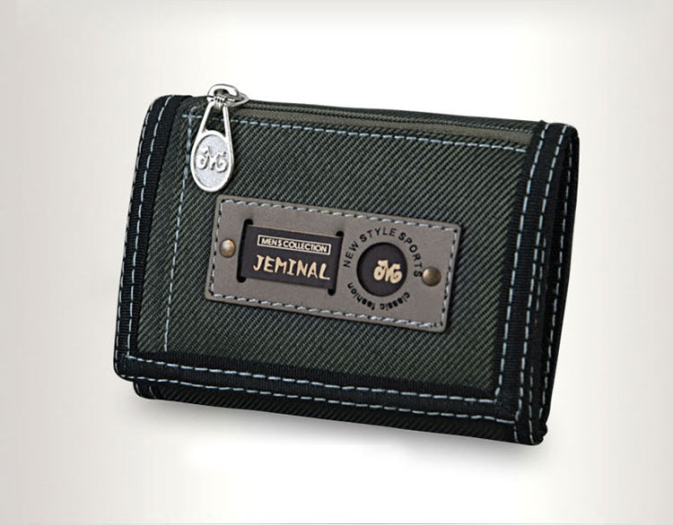 Multifunctional folding cloth wallet