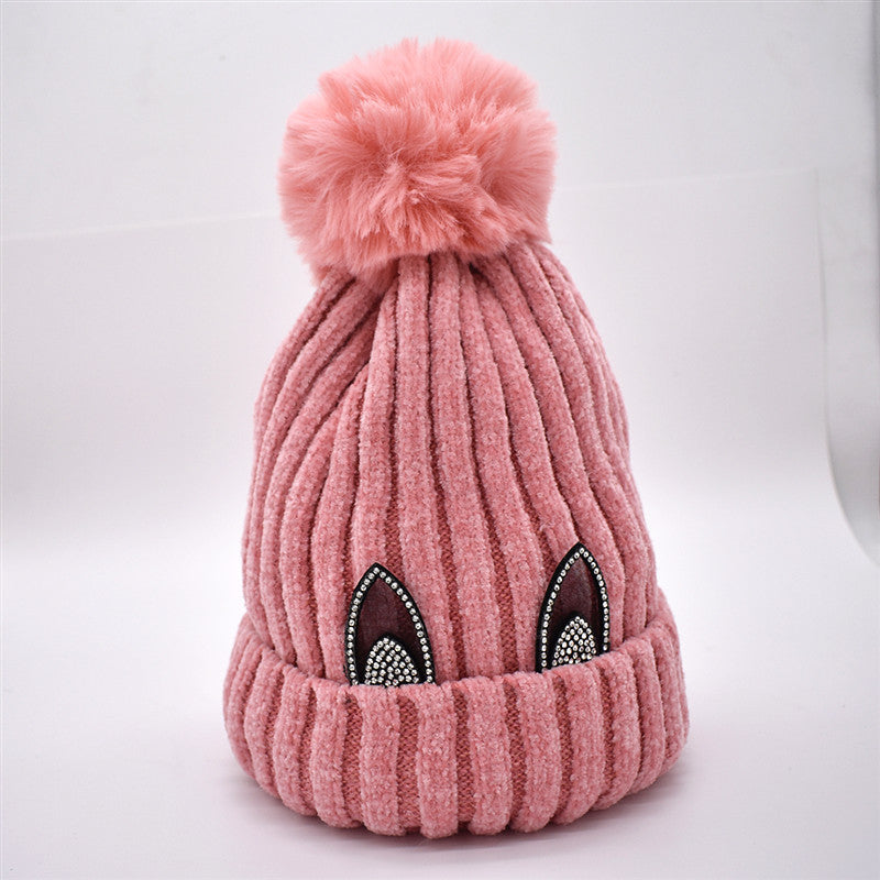 Women's winter knitted hat - KKscollecation