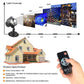 LED Christmas Light Projector Snow Projection Lamp - KKscollecation