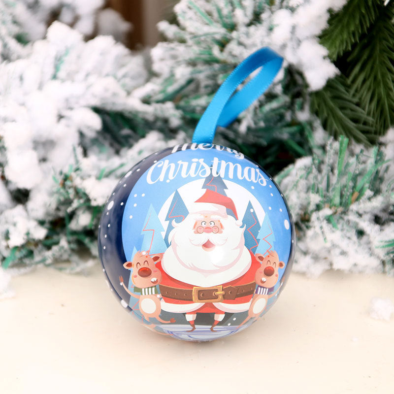 Christmas ball candy jar - KKscollecation