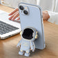 3D Astronaut Phone Case Anti - Drop Electroplating Bracket - Krosscanada