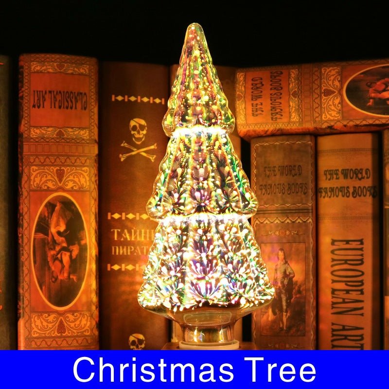 3D Fireworks Decorative Light Bulb Christmas Lights Christmas Home Decorations - Krosscanada