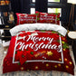 3D Printing Christmas Home Textile Three - piece Bedding - Krosscanada