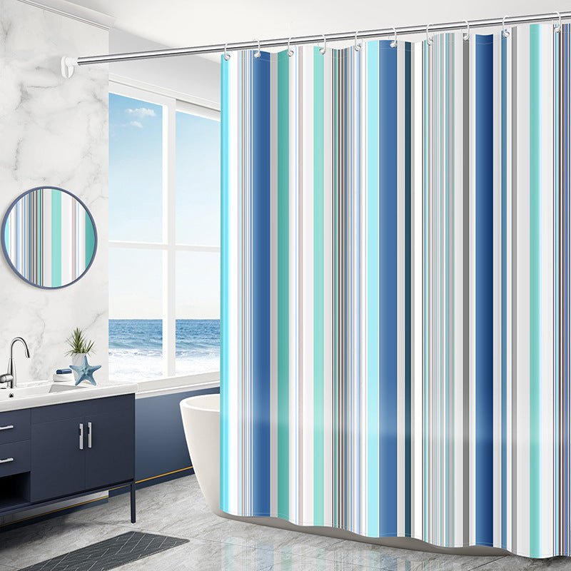 Shower Curtain Partition Curtain Door Curtain Square Shower Curtain - KKscollecation