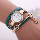 Long-chain thin strap watch quartz watch Three-ring winding bracelet watch - KKscollecation