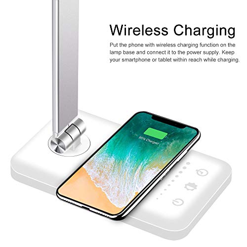 LED Desk Lamp with Wireless Charger - KKscollecation