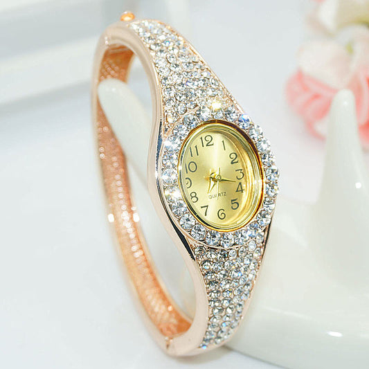 Full diamond bracelet watch - KKscollecation