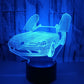 Led Night Light Colorful Light Touch Table Lamp 3D Table Lamp - KKscollecation