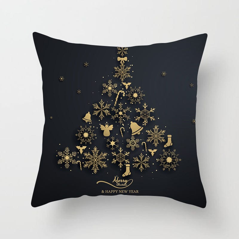 Snow moose pillow case - KKscollecation