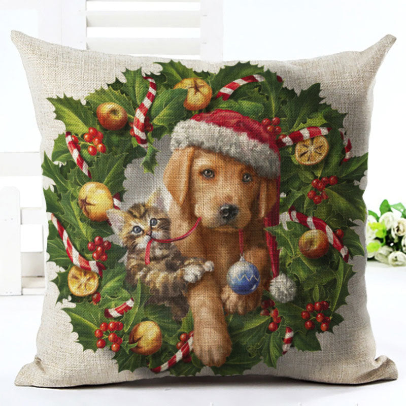 Cartoon christmas pillow pillow - KKscollecation