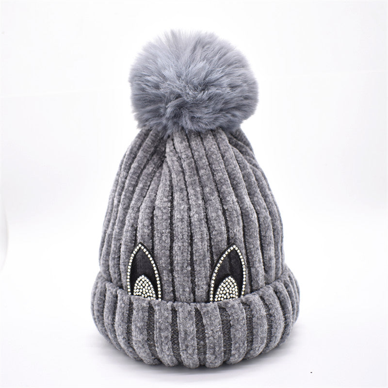 Women's winter knitted hat - KKscollecation