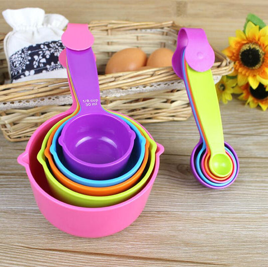 Measuring Cups & Spoons Set for 10 pcs - KKscollecation