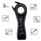 5 in 1 Creative Multifunction Stainless Steel Can Opener Beer Bottle Opener - Krosscanada