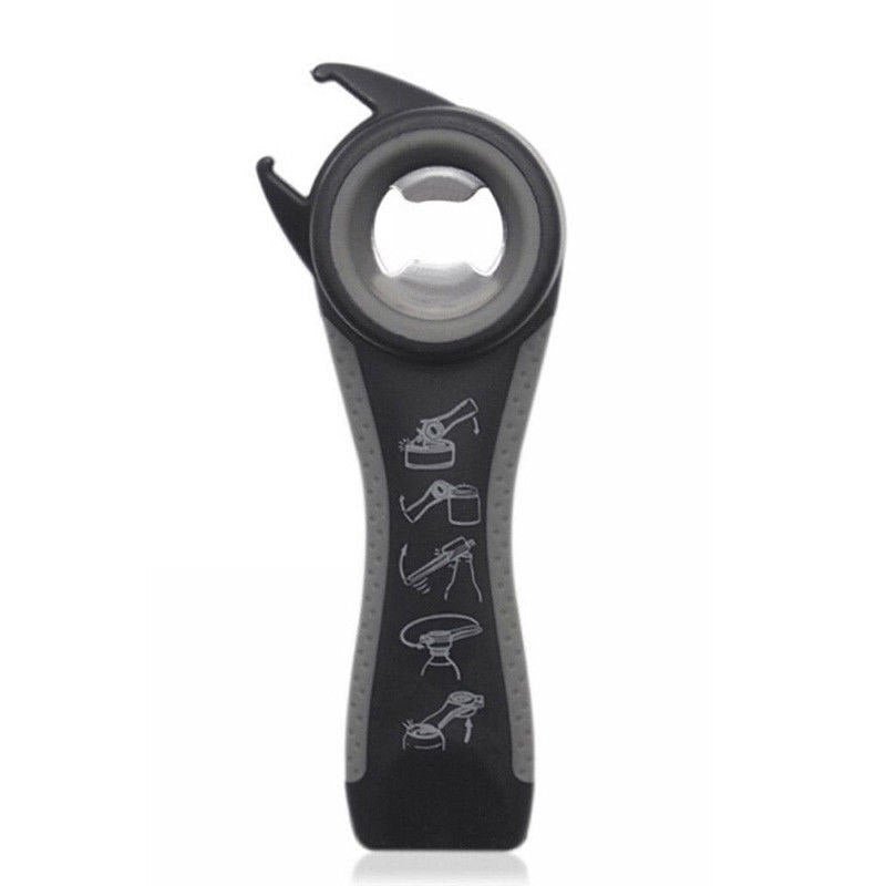 5 in 1 Creative Multifunction Stainless Steel Can Opener Beer Bottle Opener - Krosscanada