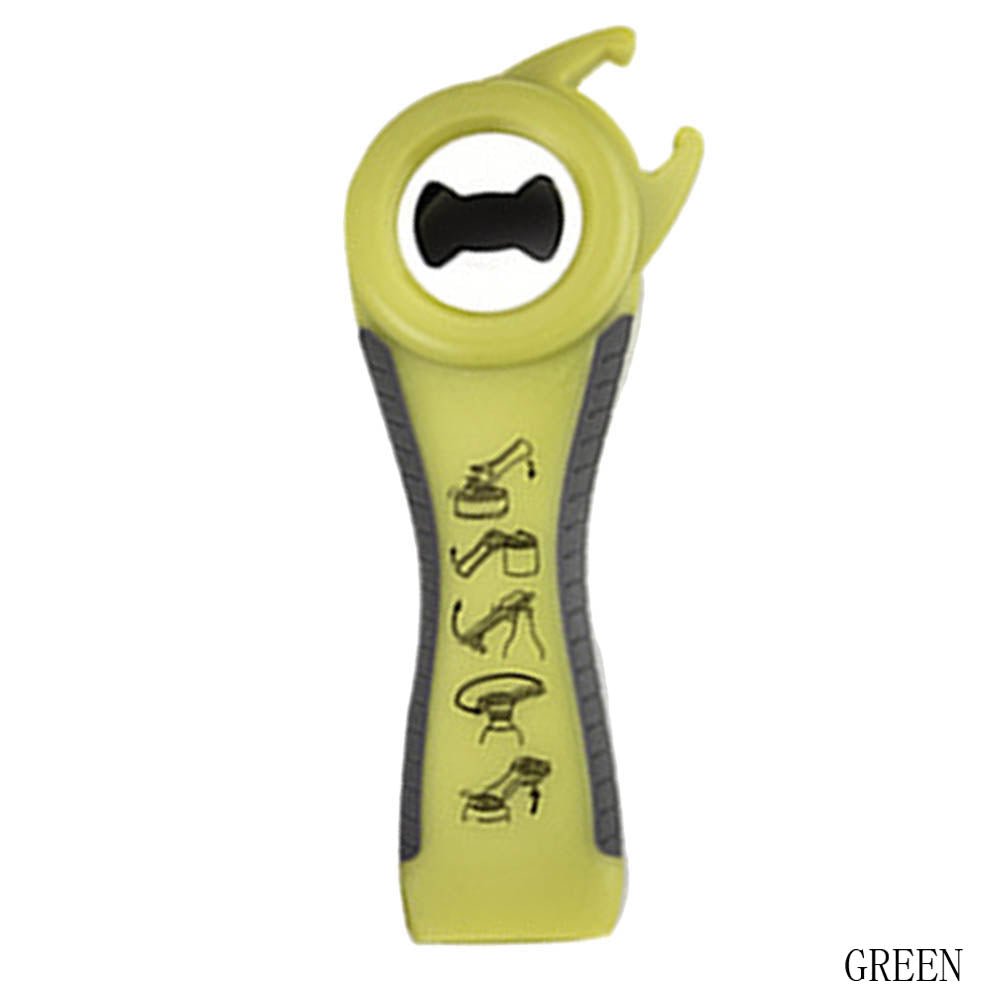 5 in 1 Creative Multifunction Stainless Steel Can Opener Beer Bottle Opener - Krosscanada