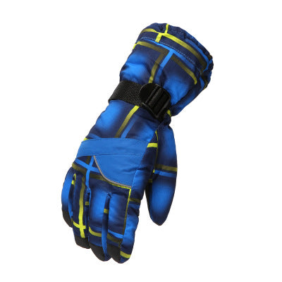 Waterproof gloves snowman play snow ski equipment - KKscollecation