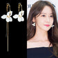 Asymmetric flower earrings - KKscollecation