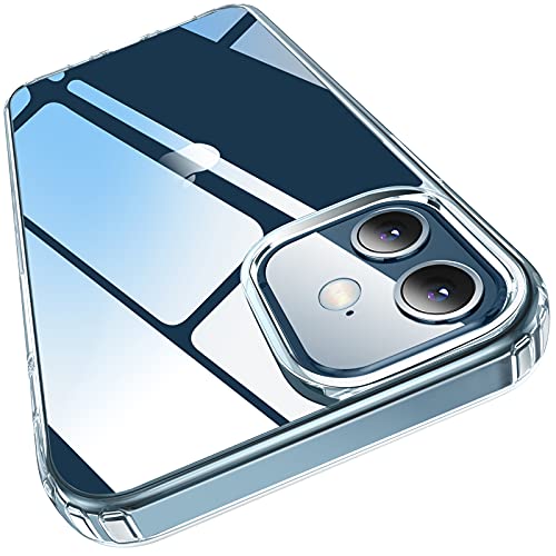 Crystal clear iPhone 12/12 Pro Shockproof Protective Phone Case Slim Thin - KKscollecation