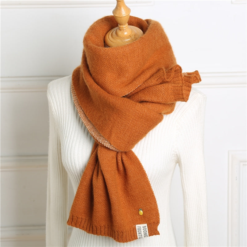 Shawl Accessories Cashmere Scarf Women Scarfs Winter - KKscollecation