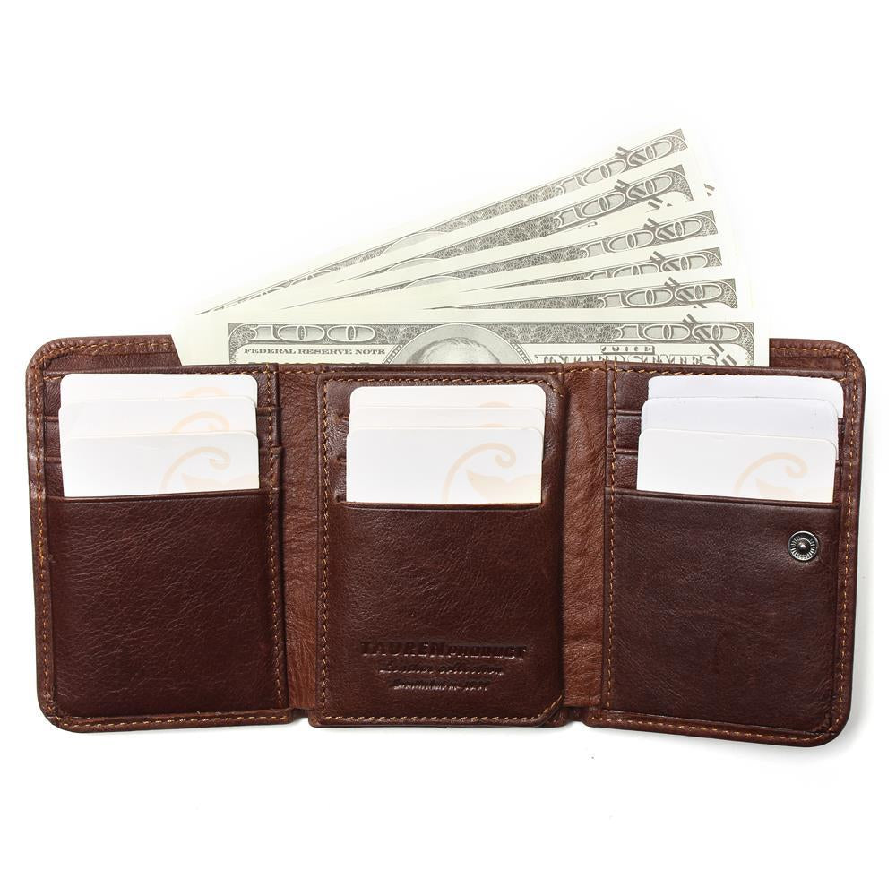 Men's ultra-thin leather wallet - KKscollecation