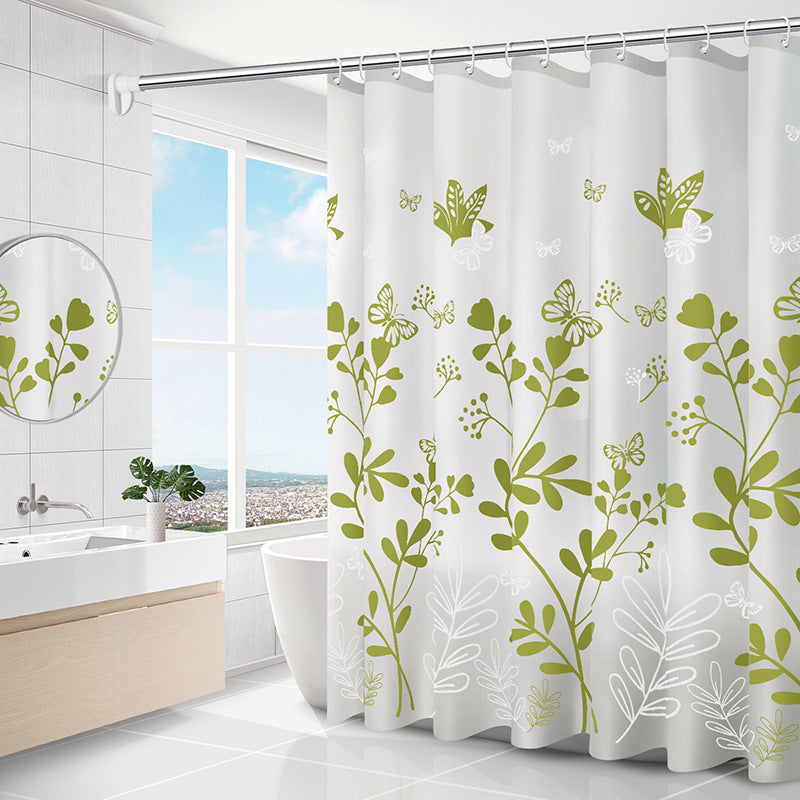 Shower Curtain Partition Curtain Door Curtain Square Shower Curtain - KKscollecation