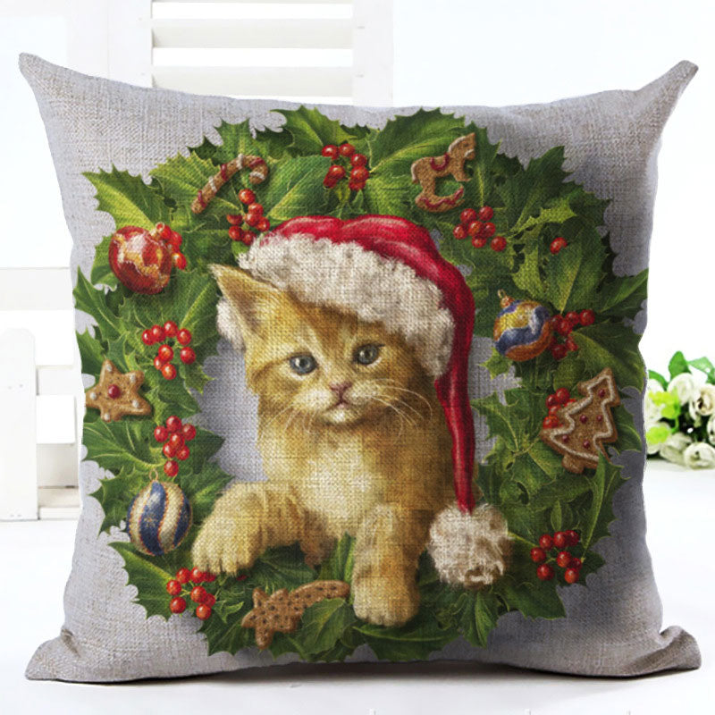 Cartoon christmas pillow pillow - KKscollecation