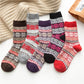 5Pairs Snow star anise stockings - Krosscanada