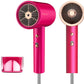 Water Ionic Hair Dryer, 1800W Blow Dryer With Magnetic Nozzle 2 Speed And 3 Heat Settings Powerful Low Noise Fast Drying Travel Hair Dryer For Home Travel - KKscollecation