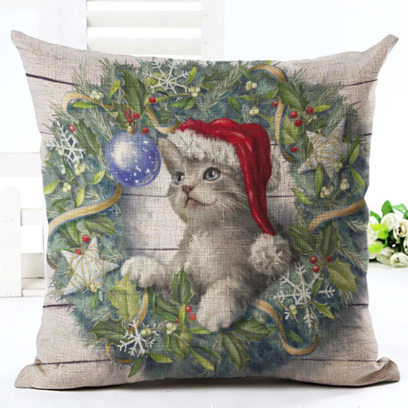 Cartoon christmas pillow pillow - KKscollecation