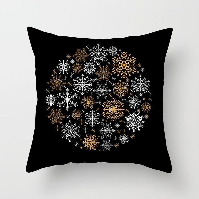 Snow moose pillow case - KKscollecation