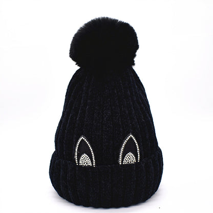 Women's winter knitted hat - KKscollecation