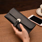 Three-fold buckle long wallet - KKscollecation