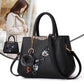 Contrasting color ladies bag handbag