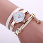 Long-chain thin strap watch quartz watch Three-ring winding bracelet watch - KKscollecation