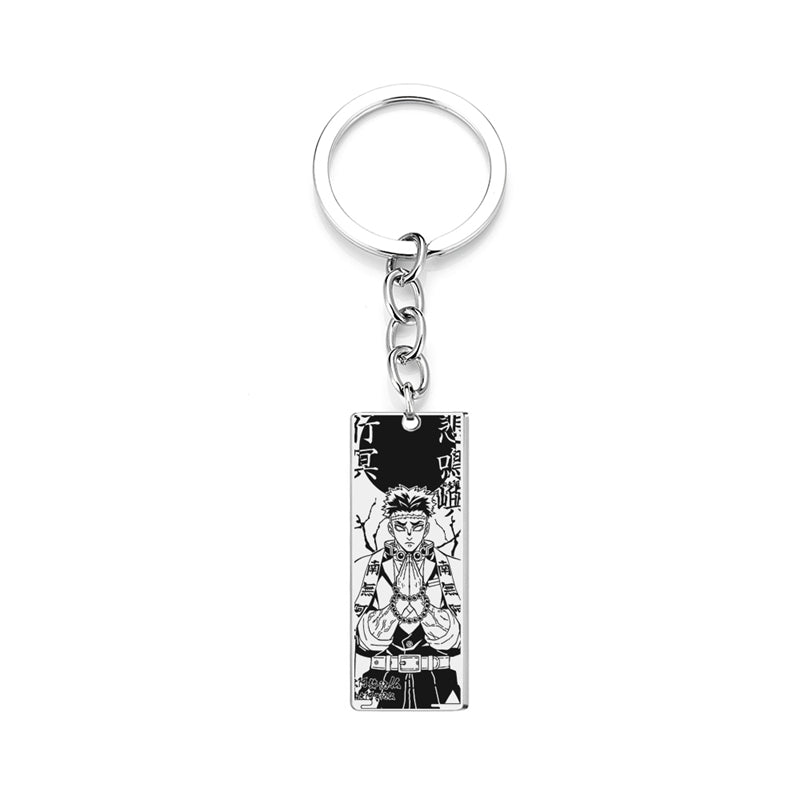 Demon Slayer Stainless Steel Keychain - KKscollecation