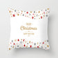 Merry Christmas pillowcase - KKscollecation