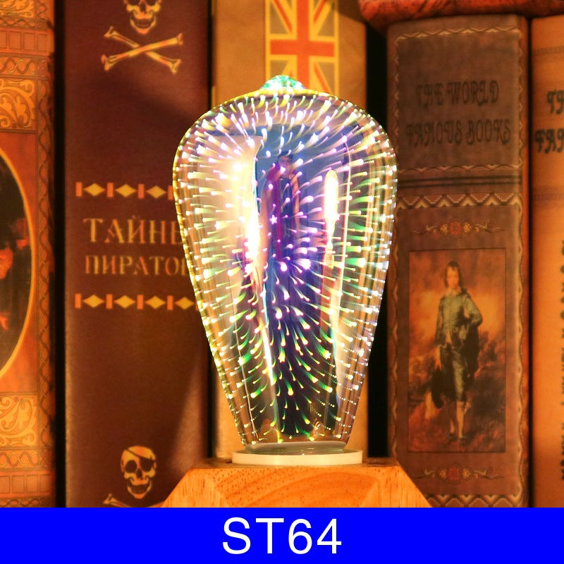 3D Fireworks Decorative Light Bulb Christmas Lights Christmas Home Decorations - KKscollecation