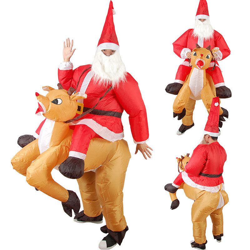 Christmas costume adult Santa - KKscollecation