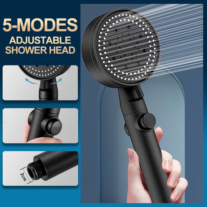 Shower Bath Shower Head Pressurized Large Water Output - KKscollecation