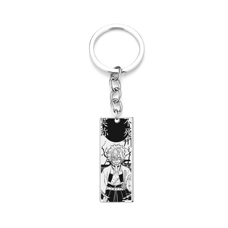 Demon Slayer Stainless Steel Keychain - KKscollecation