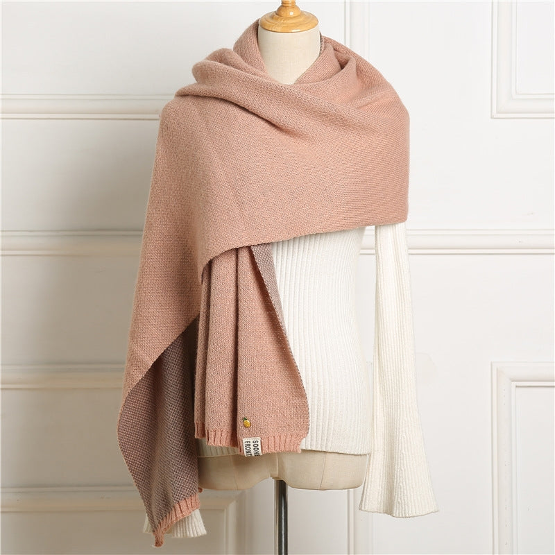 Shawl Accessories Cashmere Scarf Women Scarfs Winter - KKscollecation