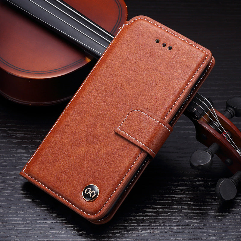 Flip phone leather case wallet - KKscollecation