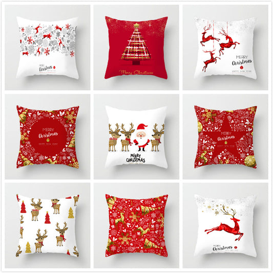 Christmas linen Pillowcase - KKscollecation