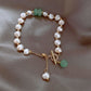 Women Irregular Freshwater Pearl Adjustable Bracelet - KKscollecation