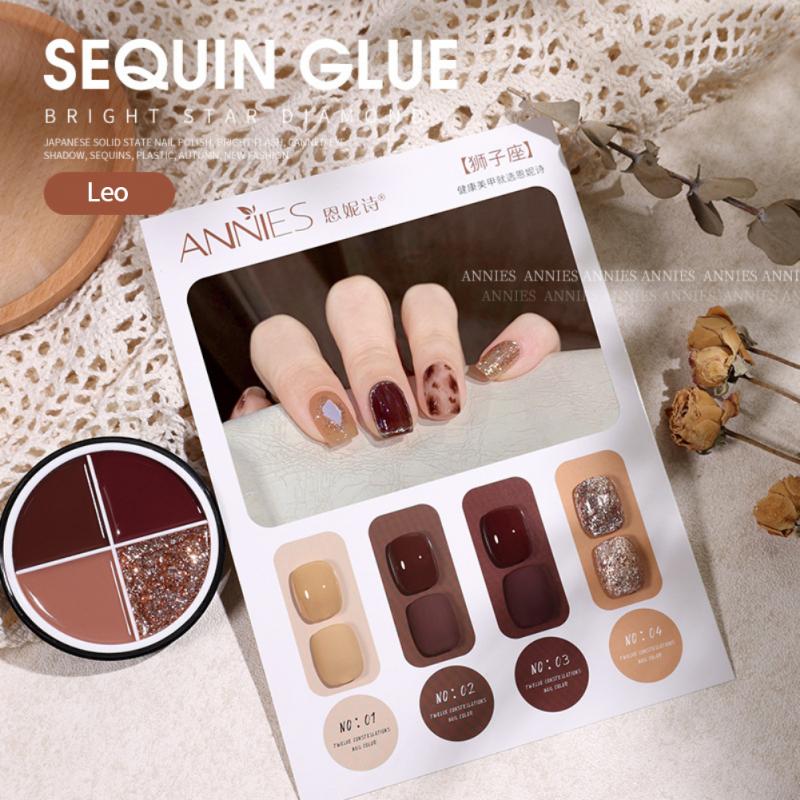 Popular Color Twelve Constellation Series Solid Nail Polish For Nail Salon